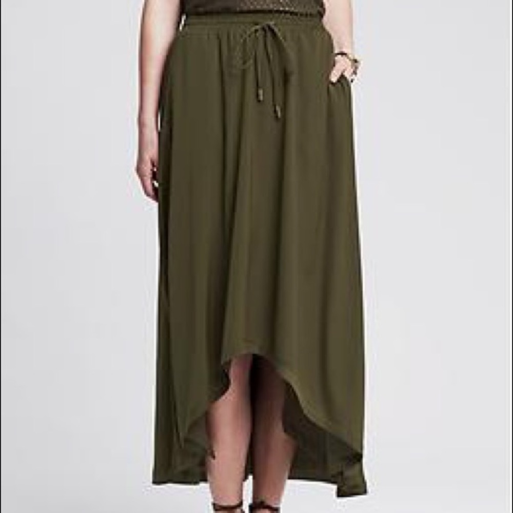 Banana Republic Heritage High Low Skirt BNWT